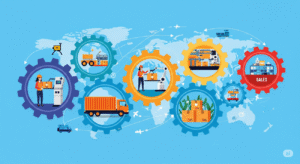 A cadeia de suprimentos — ou Supply Chain — representa o coração das operações de qualquer negócio. Ela envolve todo o caminho que um produto percorre, desde a aquisição da matéria-prima até o momento em que chega às mãos do consumidor final. Mais do que um processo logístico, é uma engrenagem estratégica que precisa operar com máxima eficiência para garantir competitividade, qualidade e satisfação do cliente.